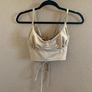 ♡ 2 brown cropped cami ♡